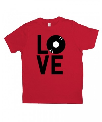 Music Life Kids T-shirt | Love Is Vinyl Kids Tee $2.14 Kids