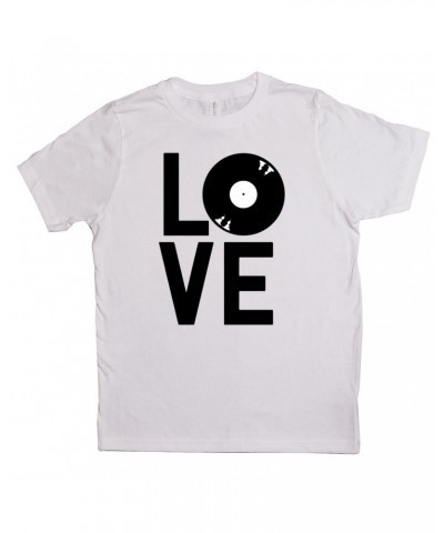 Music Life Kids T-shirt | Love Is Vinyl Kids Tee $2.14 Kids