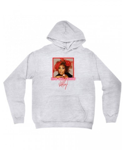 Whitney Houston Hoodie | How Will I Know Red Bow Photo Design Hoodie $6.80 Sweatshirts