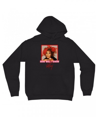 Whitney Houston Hoodie | How Will I Know Red Bow Photo Design Hoodie $6.80 Sweatshirts