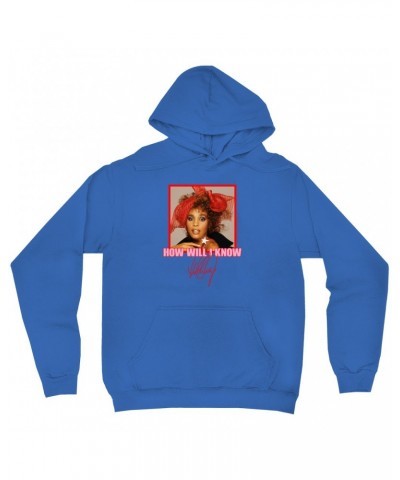 Whitney Houston Hoodie | How Will I Know Red Bow Photo Design Hoodie $6.80 Sweatshirts