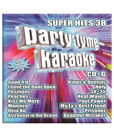 Party Tyme Karaoke Super Hits 38 (16-song CD+G) CD $11.90 CD