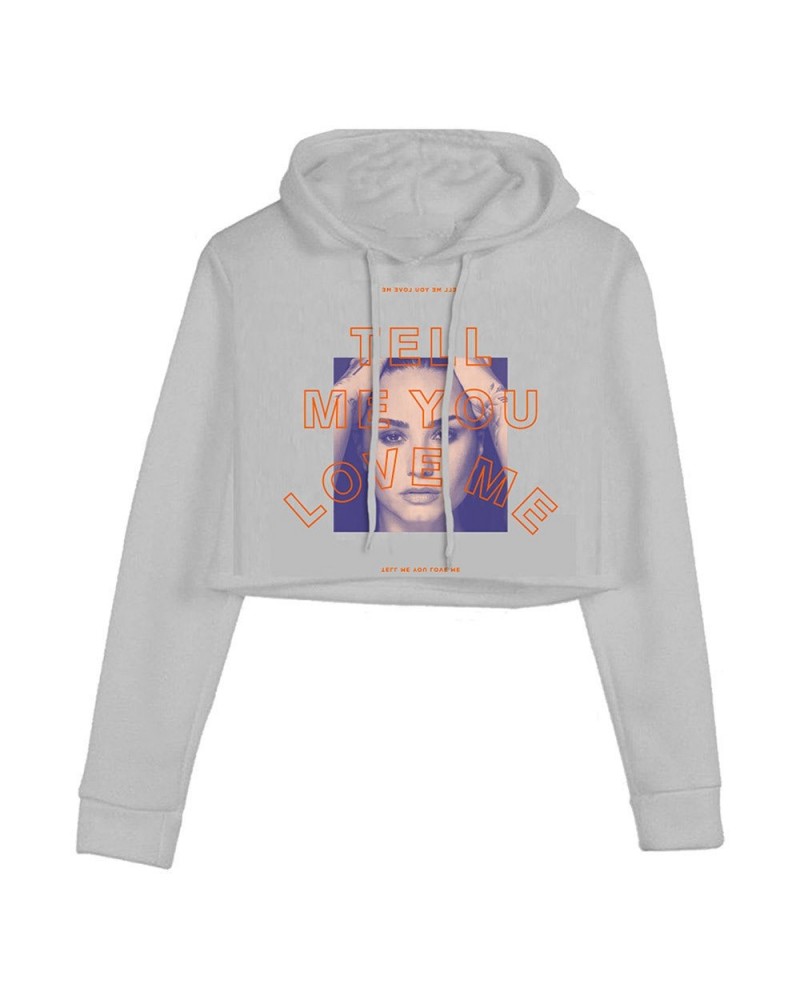 Demi Lovato TMYLM Crop Hoodie $11.96 Sweatshirts