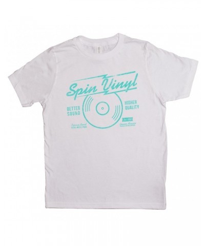 Music Life Kids T-shirt | Spin Vinyl Kids Tee $9.43 Kids