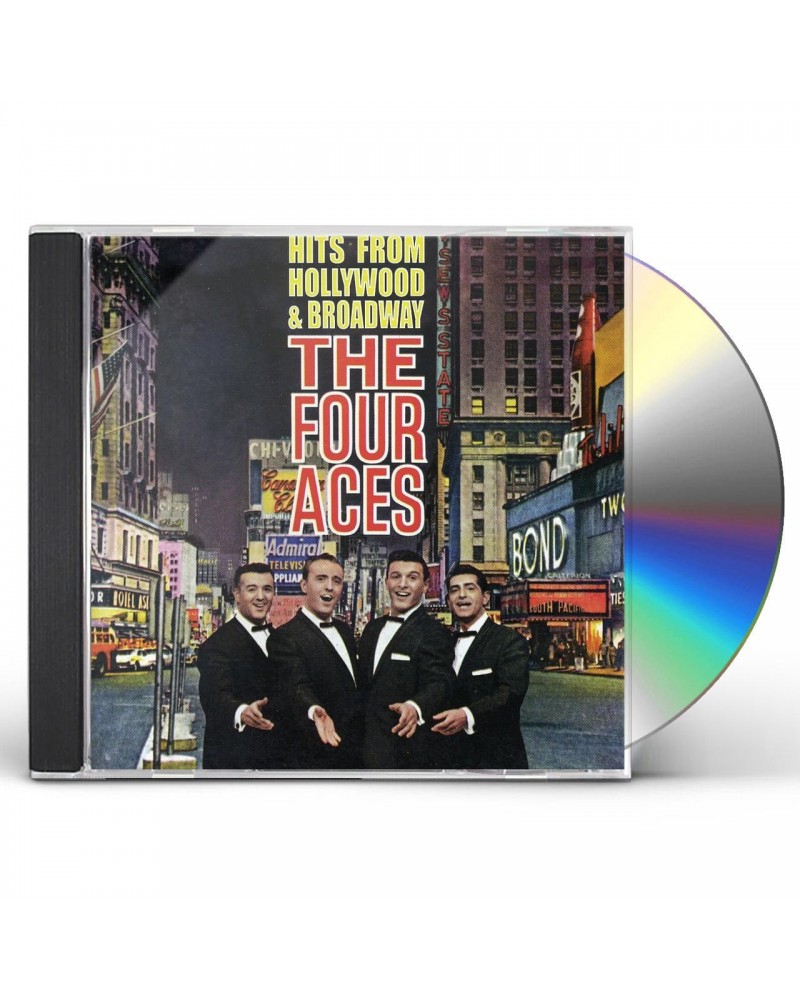 The Four Aces HITS FROM HOLLYWOOD & BROADWAY CD $11.00 CD