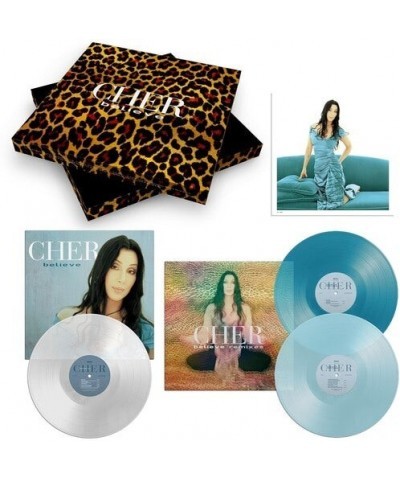 Cher Believe (3LP/Clear Sea Blue & Light Blue) Box Set (Vinyl) $4.10 Vinyl