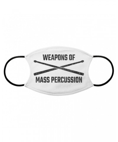 Music Life Face Mask | Weapons Of Mass Percussion Face Mask $28.16 Accessories