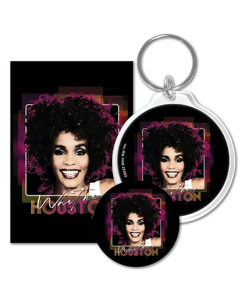 Whitney Houston Vivid Whitney Keychain Magnet Bundle Save $3 $8.09 Accessories