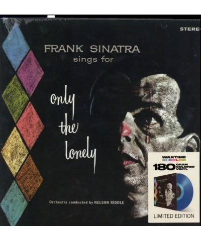 Frank Sinatra LP Vinyl Record - Only The Lonely (Limited Transparent Blue Vinyl) $9.43 Vinyl