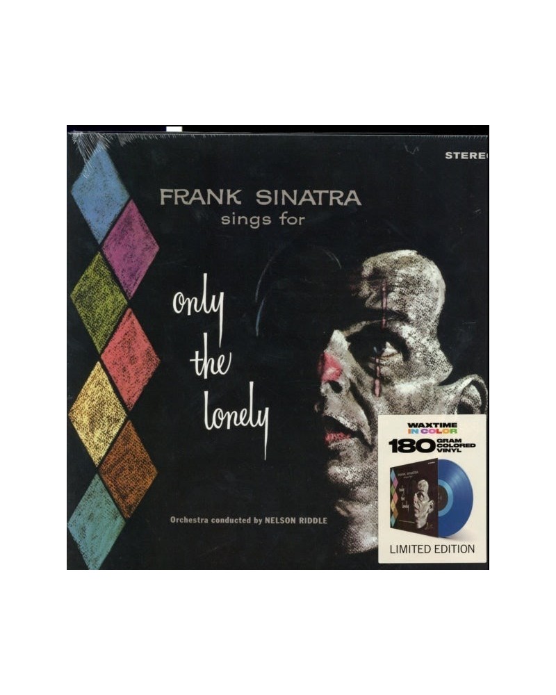 Frank Sinatra LP Vinyl Record - Only The Lonely (Limited Transparent Blue Vinyl) $9.43 Vinyl