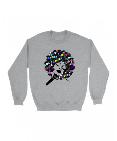 Music Life Sweatshirt | The Soul Of Vinyl Sweatshirt $12.41 Sweatshirts