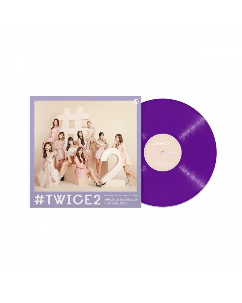 TWICE TWICE2 (Purple) Vinyl Record $18.16 Vinyl