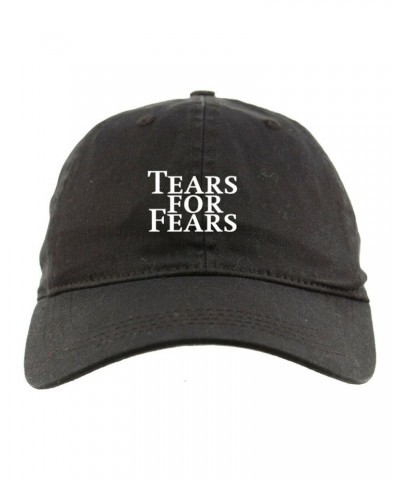 Tears For Fears LOGO BLACK DAD CAP $6.71 Hats