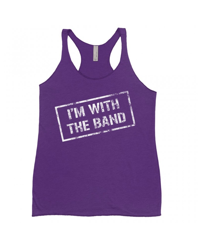 Music Life Ladies' Tank Top | I'm With The Band Shirt $3.51 Shirts