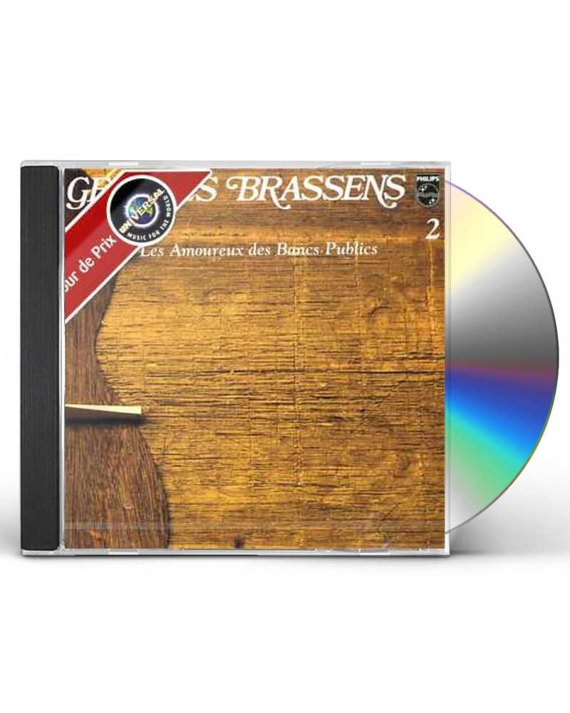 Georges Brassens LES AMOUREUX DES BANCS PUBLICS (VOL2) CD $76.99 CD