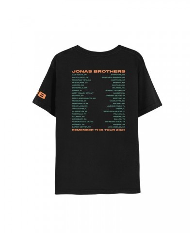 Jonas Brothers Remember This Black Tour Tee $5.17 Shirts