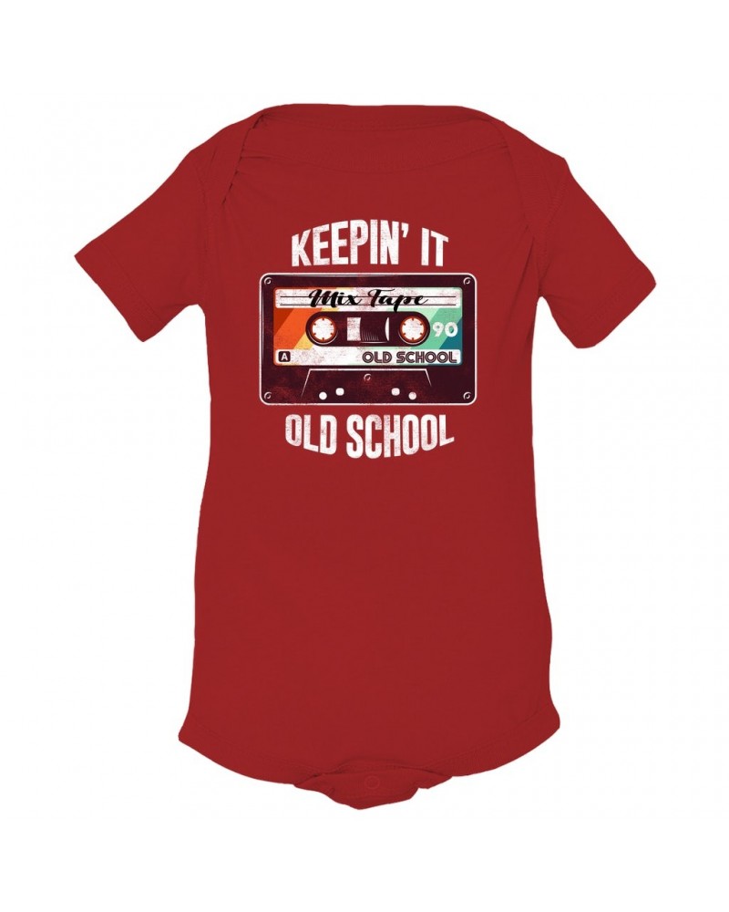 Music Life Baby Onesie | Keepin' It Old School Onesie $6.45 Kids