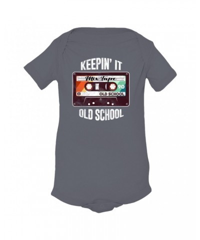 Music Life Baby Onesie | Keepin' It Old School Onesie $6.45 Kids