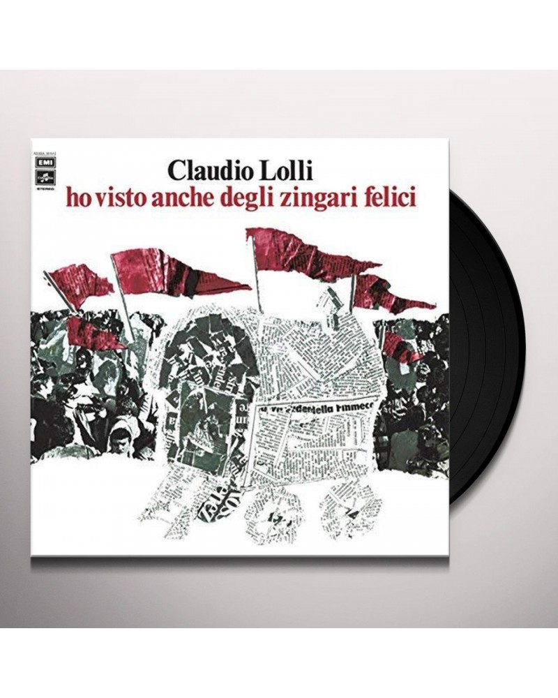 Claudio Lolli Ho Visto Anche Degli Zingari Felici Vinyl Record $10.77 Vinyl