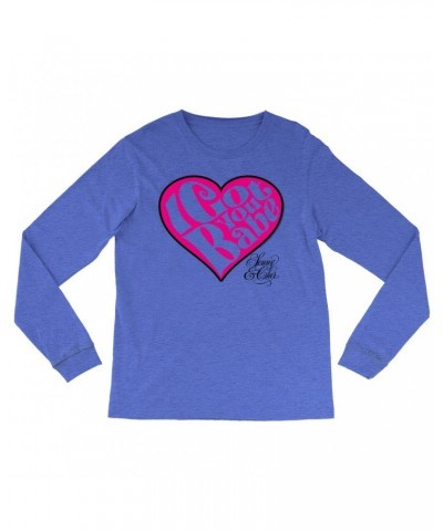 Sonny & Cher Heather Long Sleeve Shirt | I Got You Babe Heart And Logo Shirt $8.79 Shirts